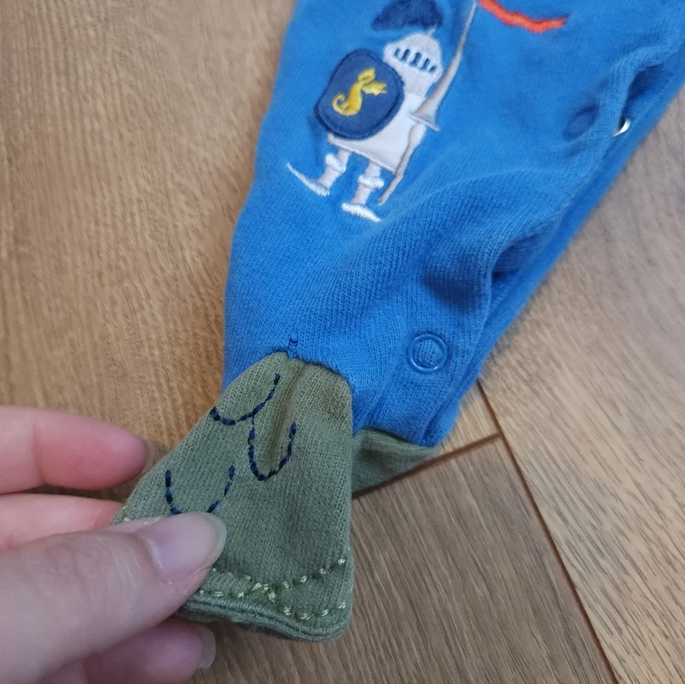 6 months boys dragon footies
